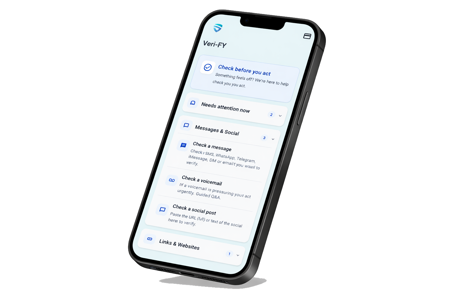 Verify Before You Act